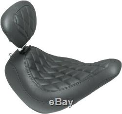 Solo Seat Dbr Wdtrpr Diam Harley Davidson Softail Abs Low Rider Flsb Mustang