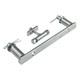 Solo Seat Saddle Hold Kit, Chrome, For Harley Davidson Softail 84-99
