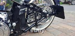 Support Swingarm Bag Fits Softail Harley Davidson Left Side Up to 2017