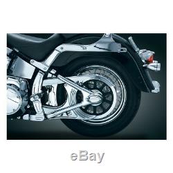 Swivel Arm Axle Cover Kuryakyn Boomerang Harley Davidson Softail 2008-2017