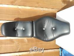 Tandem Saddle Queen King Harley Davidson Softail Fxstc From 2007 To 2010
