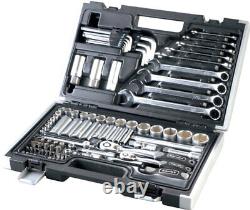 Thumb Key Cassette 92 Piece Tools Set for Harley Davidson Sportster Dyna Softail