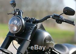 Thunderbike Stripe Micro Led Turn Signal Black, Harley Softail From 2015