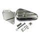 Toolbox, Chrome Tool With Left Support For Harley Davidson Softail