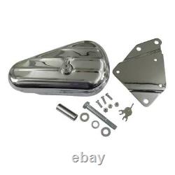 Toolbox, Chrome Tool with Right Support for Harley Davidson Softail