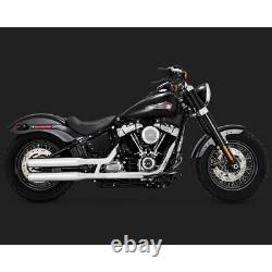 Vance & Hines Eliminator 300 Slip-on Softail Milwaukee Eight 18up Chrome 16712