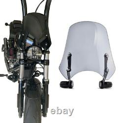Windscreen For Harley Davidson Softail Custom Fb2 Smoked Grey