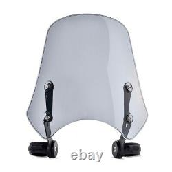 Windscreen For Harley Davidson Softail Custom Fb2 Smoked Grey