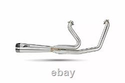 ZARD EXHAUST HARLEY-DAVIDSON Softail Breakout / Fat Boy Stainless Steel