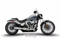 ZARD EXHAUST HARLEY-DAVIDSON Softail Breakout / Fat Boy Stainless Steel