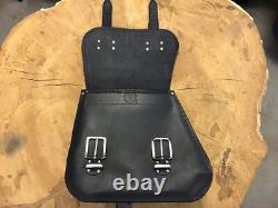 Zeus Black Bags + XL Support Suitable for Harley Davidson Softail 2017