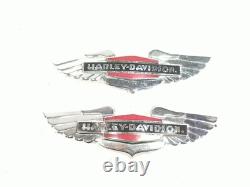 07 Harley Davidson Softail Deluxe FLSTN Logo Écusson Couvre-Chefs Latéraux