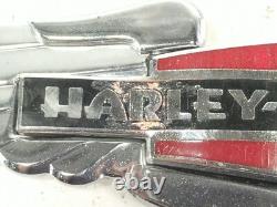 07 Harley Davidson Softail Deluxe FLSTN Logo Écusson Couvre-Chefs Latéraux