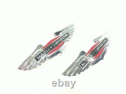 07 Harley Davidson Softail Deluxe FLSTN Logo Écusson Couvre-Chefs Latéraux