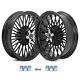 16x3,5 16x5,5 Spoke Roues Jantes Pour Harley Softail Fat Boy Dyna Fat Bob Fxdf