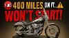 2003 Harley Softail Has Only 400 Miles But It Won T Start