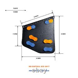 Balle Braun Sacoche Oscillant Compatible Avec Harley-Davidson Softail Fatboy