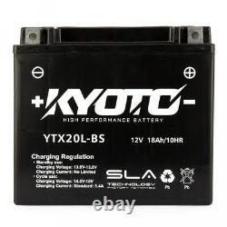 Batterie SLA Kyoto pour Moto Harley Davidson 1450 Flstc Series Softail 2000 à