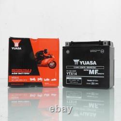 Batterie SLA Yuasa pour Moto Harley Davidson 1800 FXSBE SOFTAIL BREAKOUT 2006 à