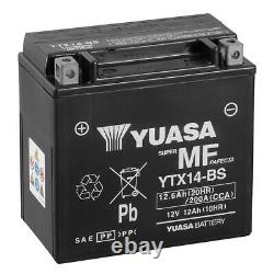 Batterie SLA Yuasa pour Moto Harley Davidson 1800 FXSBE SOFTAIL BREAKOUT 2006 à