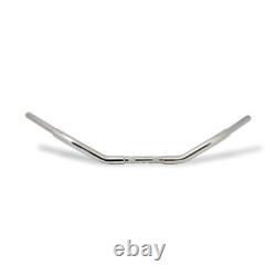 Buffalo 1 1/4 Fatboy Fatbar, Chrome, pour Harley Davidson, Softail, Dyna