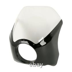 Cafe Racer Carénage, Capot, Lampe de Masque, pour Harley-Davidson Softail, Dyna