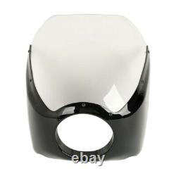 Cafe Racer Carénage, Capot, Lampe de Masque, pour Harley-Davidson Softail, Dyna
