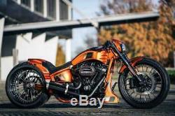 Custom 260 Parafango Posteriore 18+ Harley Davidson Softail M8 Fatboy Breakout F