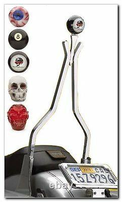 Cycle Vision Sissy BAR Multitude 18 Chrome, pour Harley Davidson Softail, Dyna