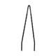 Cycle Vision Sissy Bar Twisted 18 Noir, Pour Harley Davidson Softail, Dyna