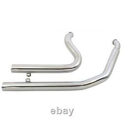 Échappement Collecteur Pour Harley Davidson Softail Modèle Court Tirer 1986-2006