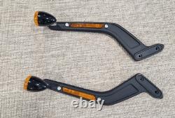 Ensemble de 2 garde bout support clignotant arriere harley davidson softail 2018