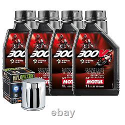 Entretien Huile Motul 300V 10W50 pour Harley Davidson Softail Springer Class