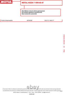 Entretien Huile Motul NGEN7 10W40 pour Harley Davidson Softail Springer 2008