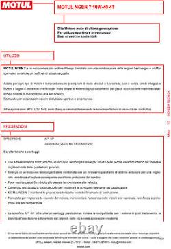 Entretien Huile Motul NGEN7 10W40 pour Harley Davidson Softail Springer Clas