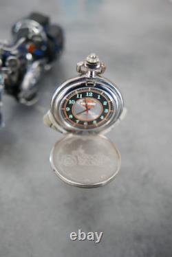 FRANKLIN MINT HARLEY DAVIDSON Héritage Softail 1997 moto casque montre support