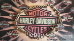 FRANKLIN MINT HARLEY DAVIDSON Héritage Softail 1997 moto casque montre support