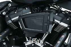 Filtre Air Pour Harley-Davidson Softail Milwaukee Huit Hypercharger est Black
