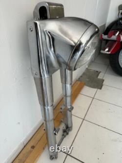 Fourche complète avec capotage de phare pour Harley Davidson softail