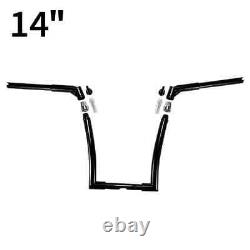 Guidon Chumps 1 Noir 8/14/16 Harley Davidson Softail Sportster XL 883-1200