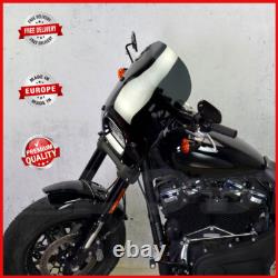 HARLEY DAVIDSON SOFTAIL FAT BOB 114 2018-24 PARE-BRISE HAUTE ÉCRAN CHOPPER 57 cm