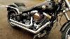 Harley Davidson Softail Breakout Exhaust Sound
