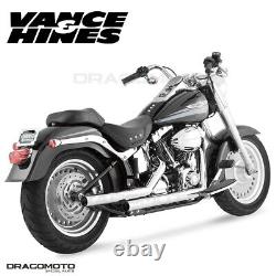 Harley FLSTC 1450 Heritage Softail Classic 2000-2006 Straightshots Ligne comp