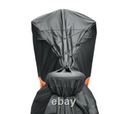 Housse de protection moto Harley-Davidson Dyna, Softail & V-Rod Noire & Orange