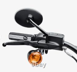 KIT LEVIERS NOIRS pour HARLEY DAVIDSON SOFTAIL. Ref 36700065 ORIGINAL