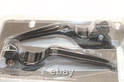 KIT LEVIERS NOIRS pour HARLEY DAVIDSON SOFTAIL. Ref 36700065 ORIGINAL