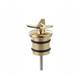 Kustom Tech Jaugeur Spinner Brass Polie Pour Harley-davidson Softail 00-17