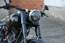 LED Daymaker pour Harley Davidson Gros Garçon Softail Heritage Deluxe Noir