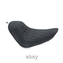 Mustang W. Tripper Solo Siège Noir Dia. Pour Harley-Davidson Softail 200 06-17