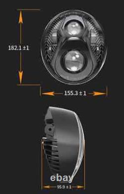 Optique de phare avant LED Harley Davidson Breakout Softail